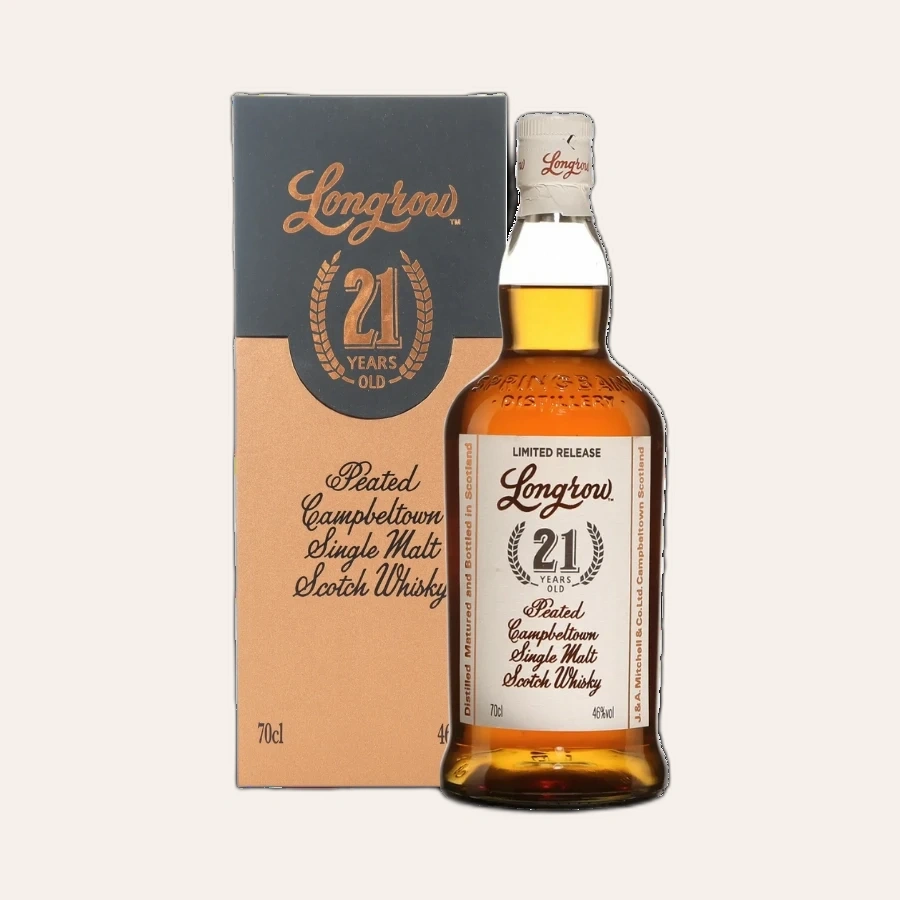 Rượu Whisky Longrow 21 Year Old