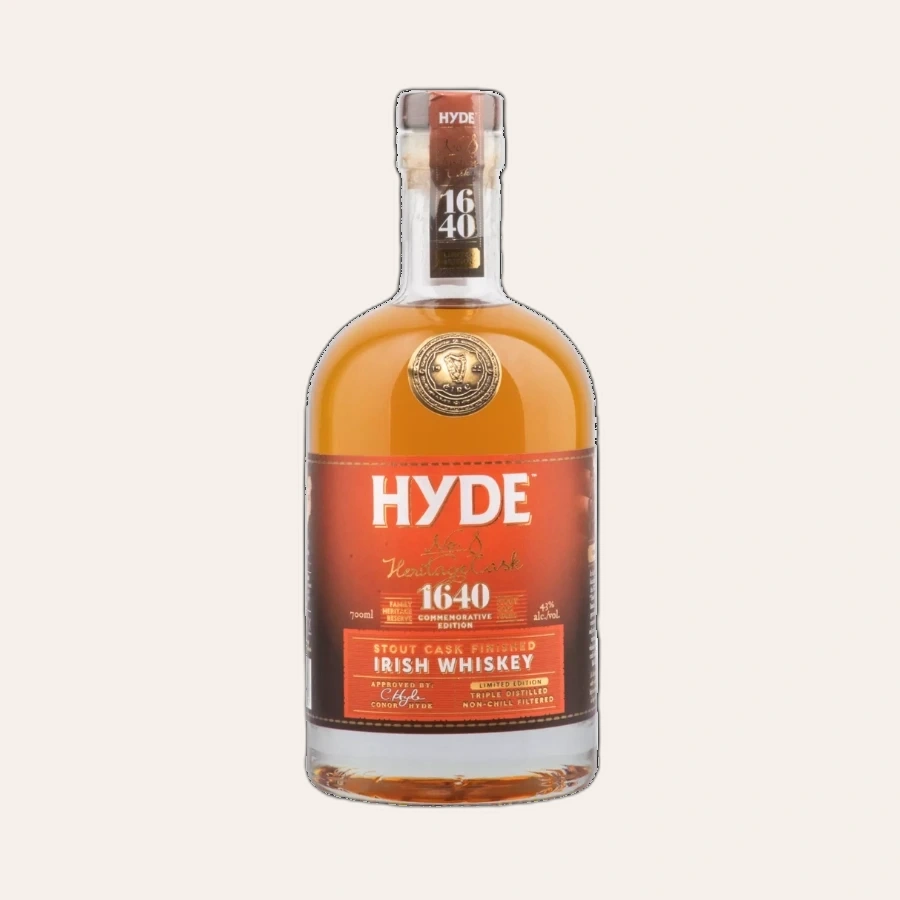 Rượu Whisky Ireland Hyde No 8 Heritage Cask 1640