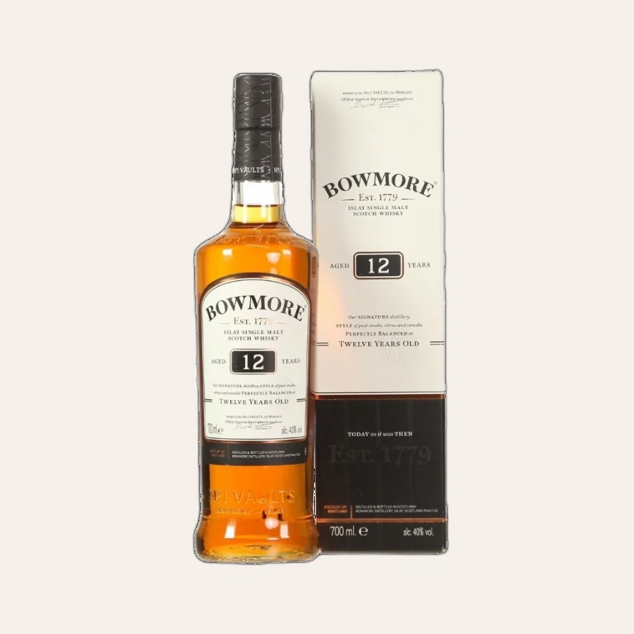 Rượu Whisky Bowmore 12 Year Old