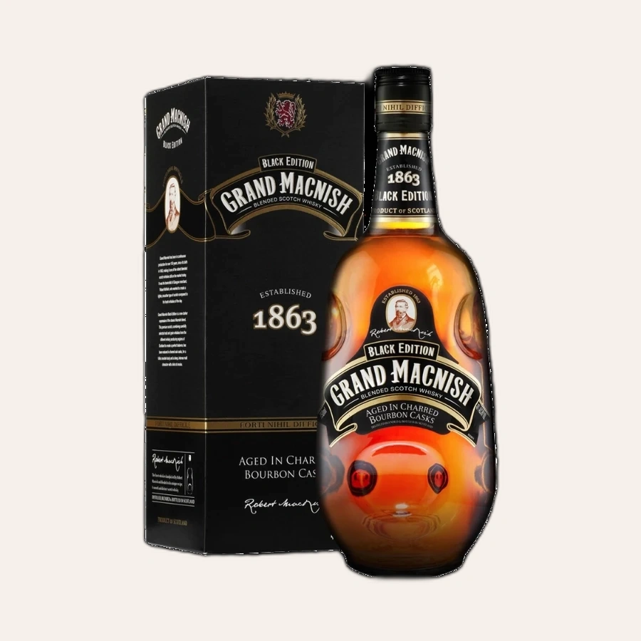 Rượu Whisky Grand Macnish Black Edition 1863