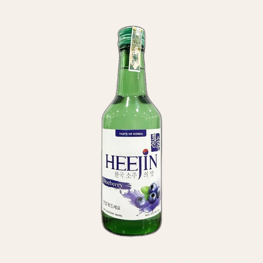 Rượu Soju Hàn Quốc Heejin Blueberry