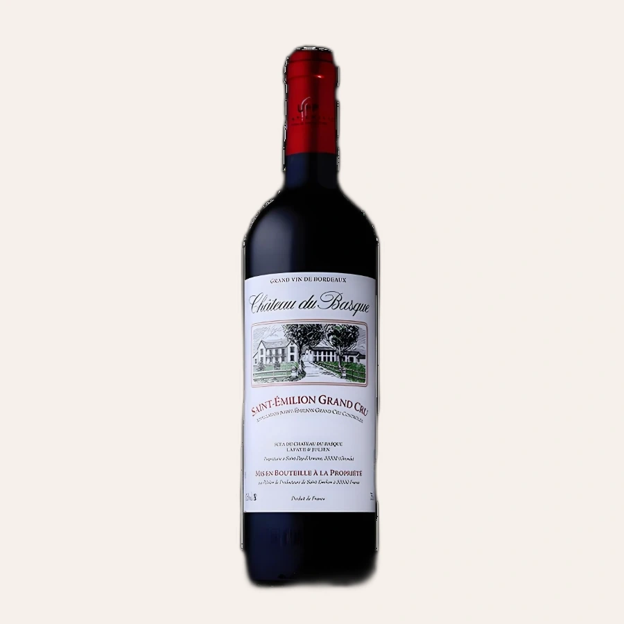 Rượu Vang Đỏ Pháp Chateau du Basque Saint Emilion Grand Cru