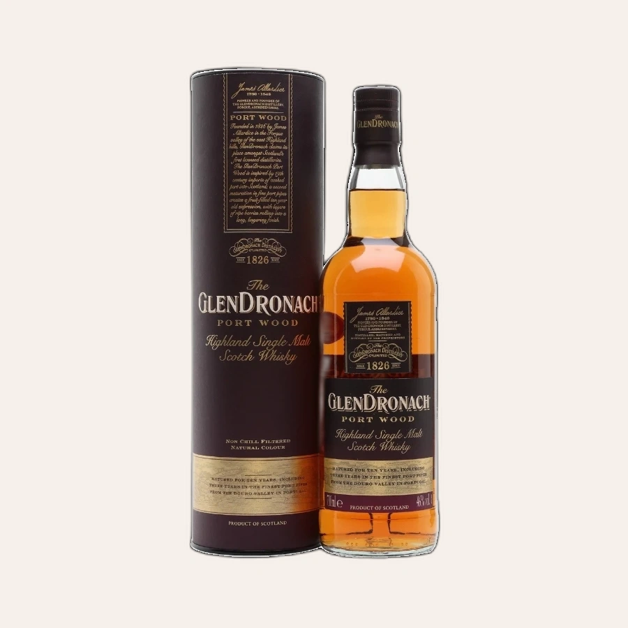 Rượu Whisky Glendronach Port Wood