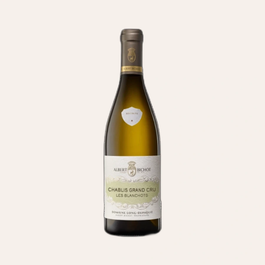 Rượu Vang Trắng Pháp Albert Bichot Chablis Grand Cru Les Blanchots Domaine Long-Depaquit 2016