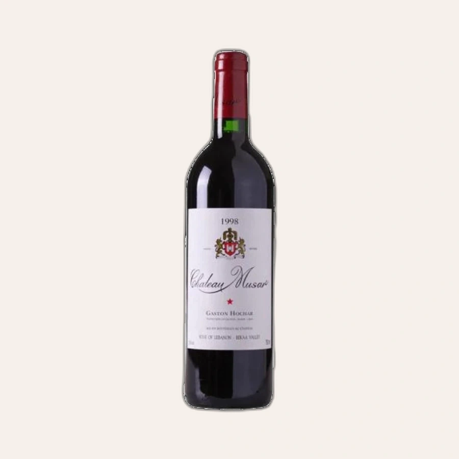 Rượu Vang Đỏ Pháp Chateau Musar Bekaa Valley 1998