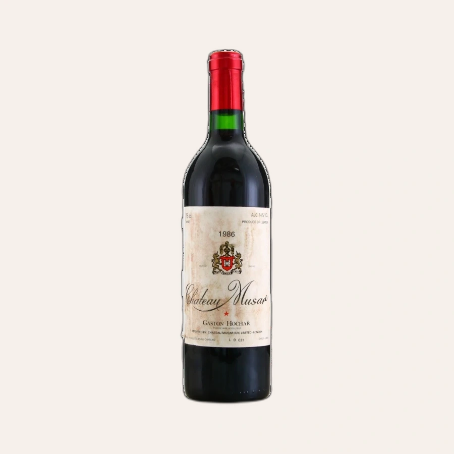 Rượu Vang Đỏ Pháp Chateau Musar Bekaa Valley 1986
