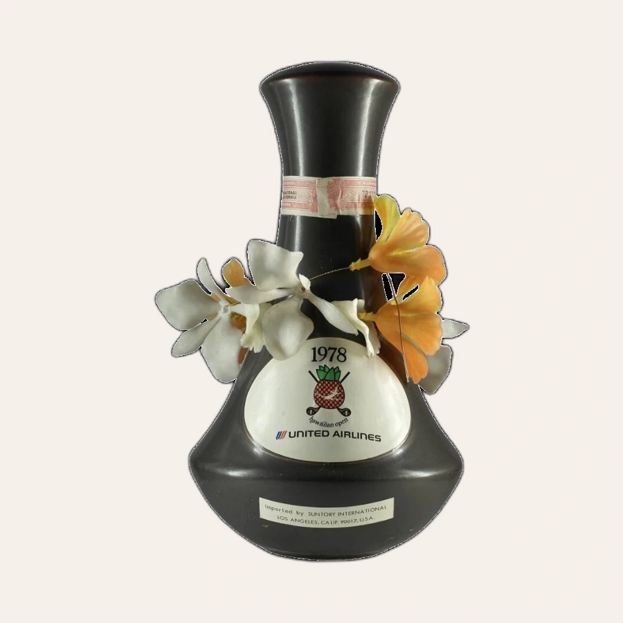 Rượu Whisky Nhật Suntory Royal Hawaiin Open 1978 United Airlines
