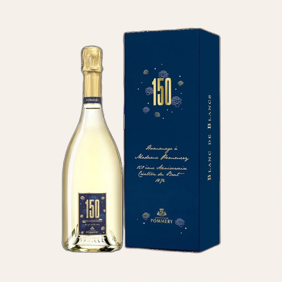 Rượu Champagne Pháp Pommery 150 Ans Blanc De Blancs