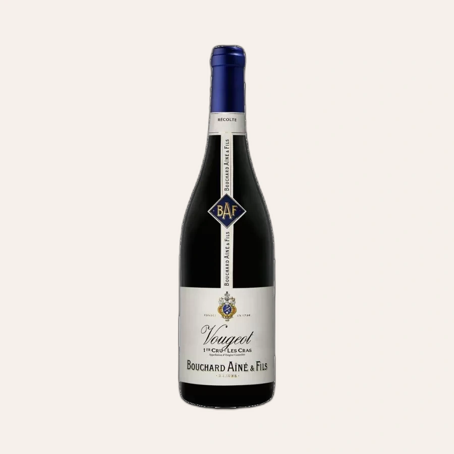 Rượu Vang Đỏ Pháp Bouchard Aine Et Fils Vougeot 1er Cru Les Cras 2019