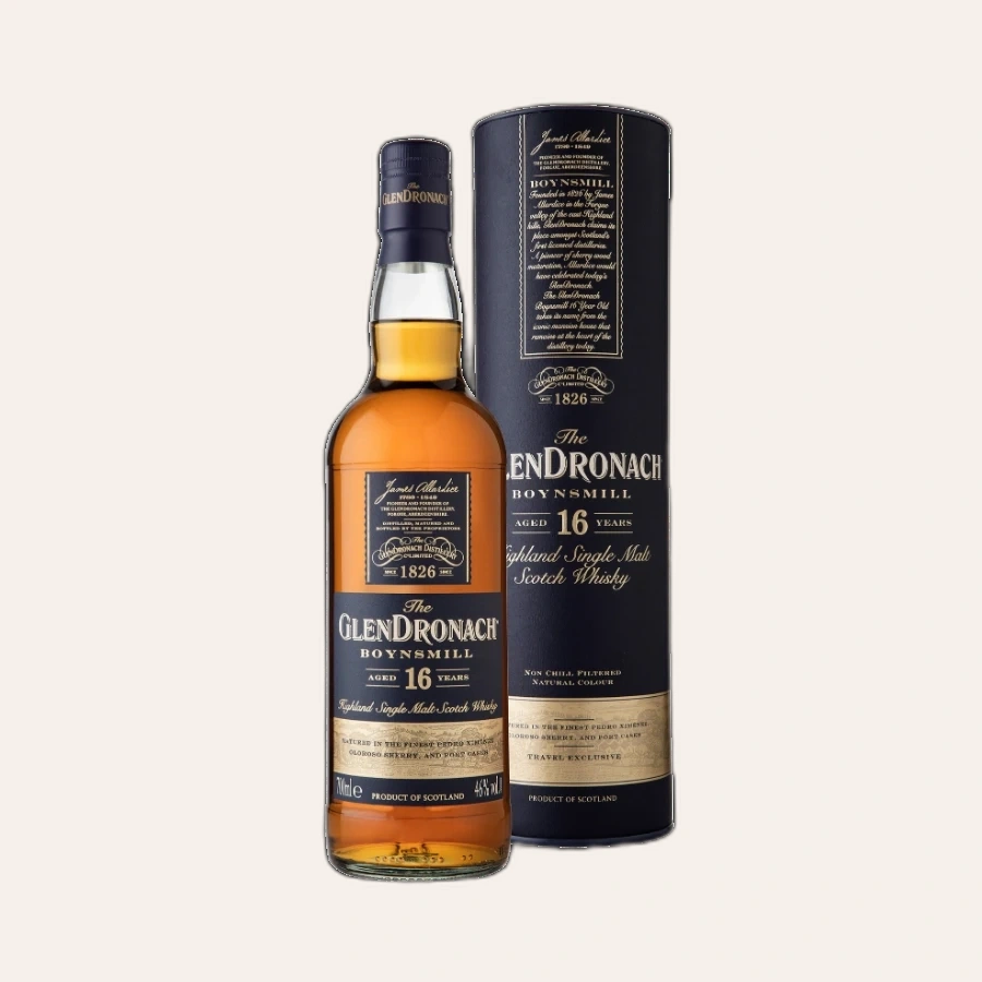 Rượu Whisky Glendronach 16 Year Old Boynsmill