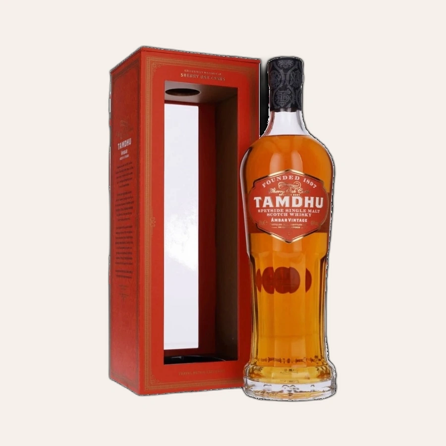 Rượu Whisky Tamdhu 16 Year Old Ambar Vintage 2009 Travel Retail Exclusive
