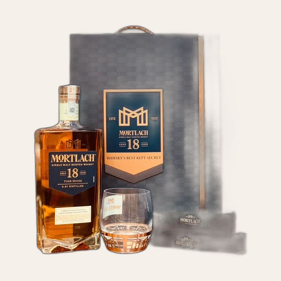 Rượu Whisky Mortlach 18 Year Old Phiên Bản Hộp Quà Tết 2024