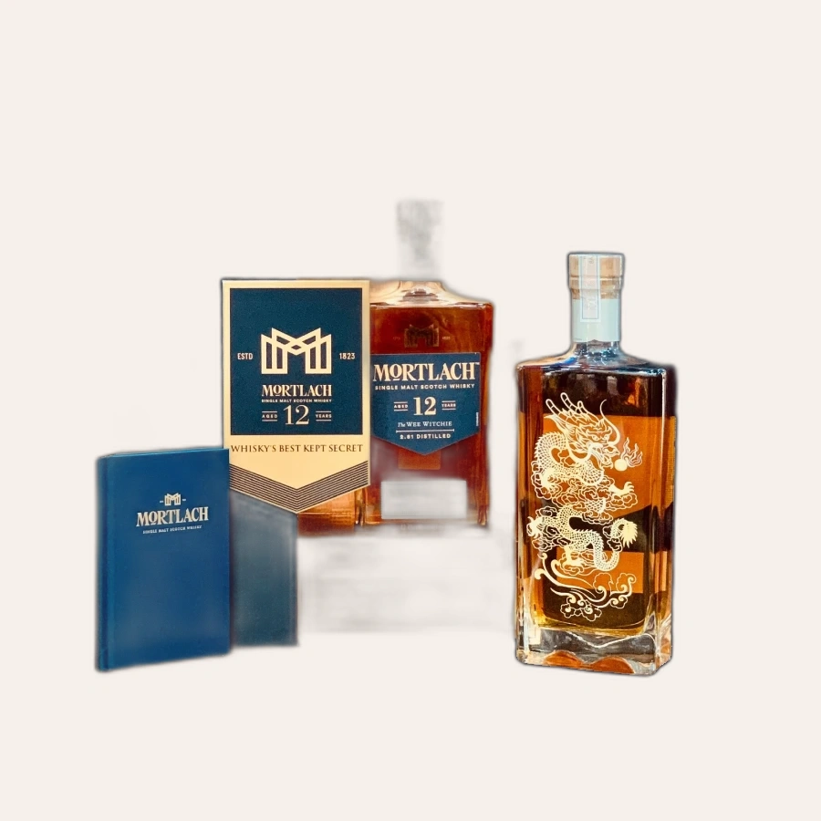 Rượu Whisky Mortlach 12 Year Old Phiên Bản Hộp Quà Tết 2024