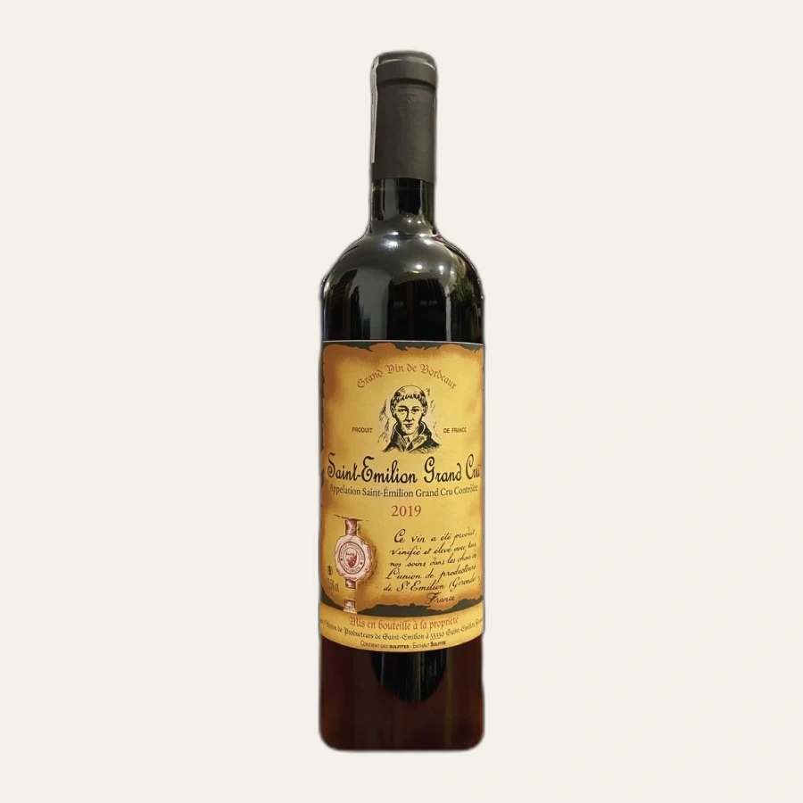 Rượu Vang Đỏ Pháp UDP Petit Moine Saint Emilion Grand Cru