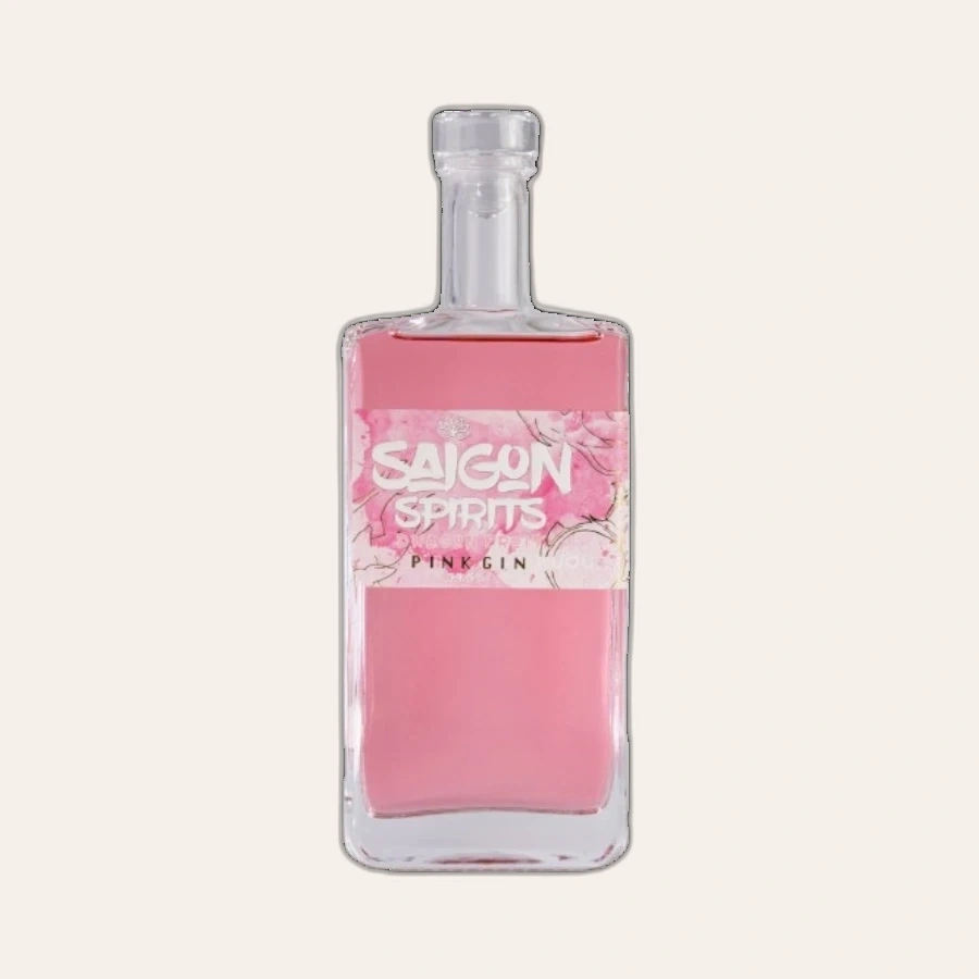 Rượu Gin Việt Nam Saigon Spirits Dragonfruit Pink