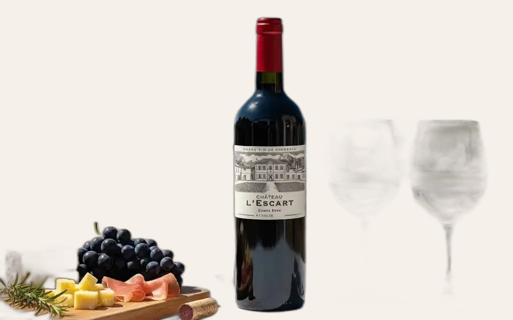 Borie Manoux Chateau L'Escart Biodynamic Mượt Mà