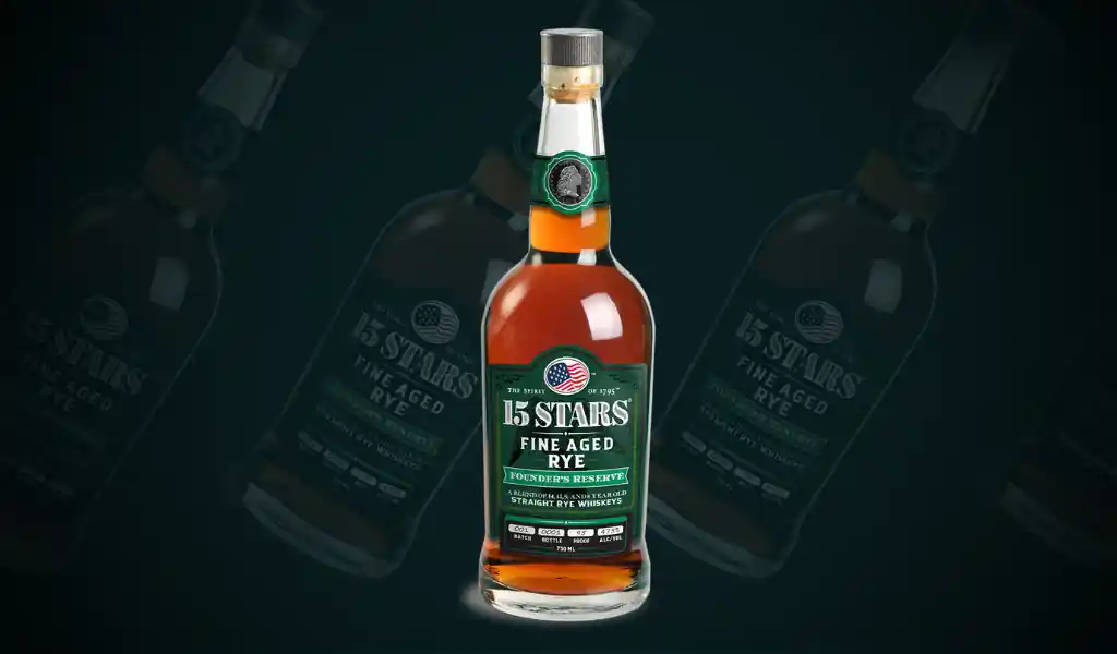 15 Stars Ra Mắt Whisky Rye Founders Reserve