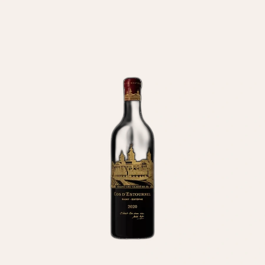 Rượu Vang Đỏ Pháp Cos d'Estournel Grand Cru Classe 2020 375ml