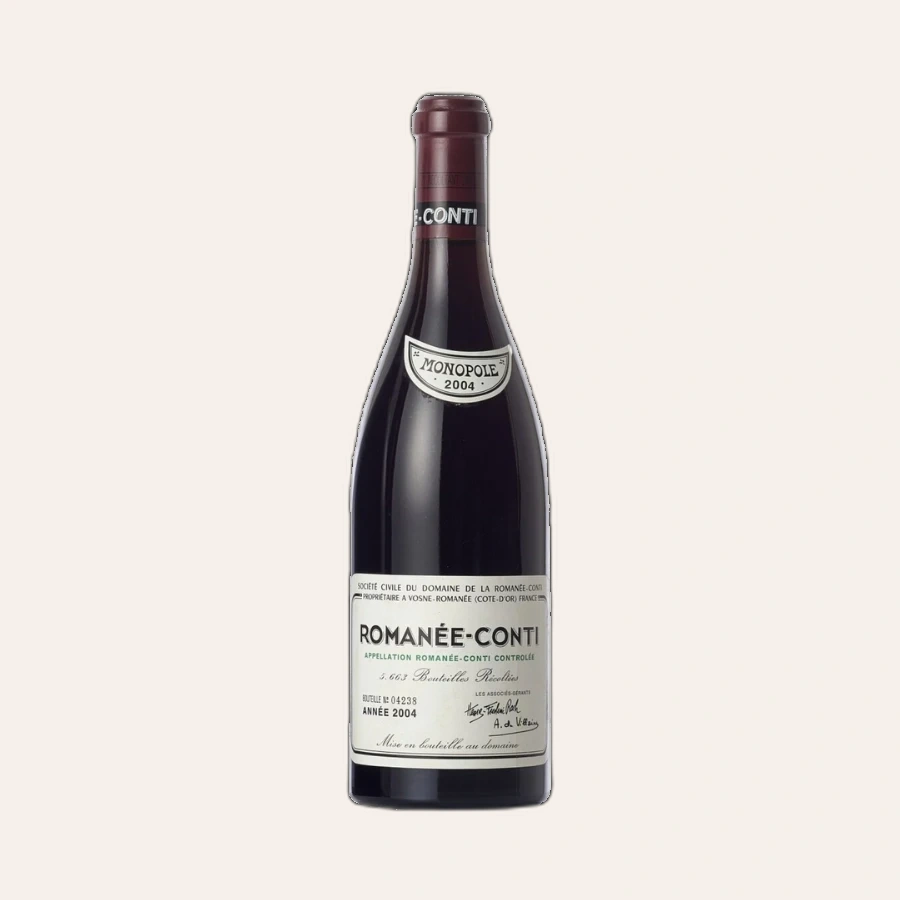 Rượu Vang Đỏ Pháp Domaine de la Romanee Conti Monopole 2004