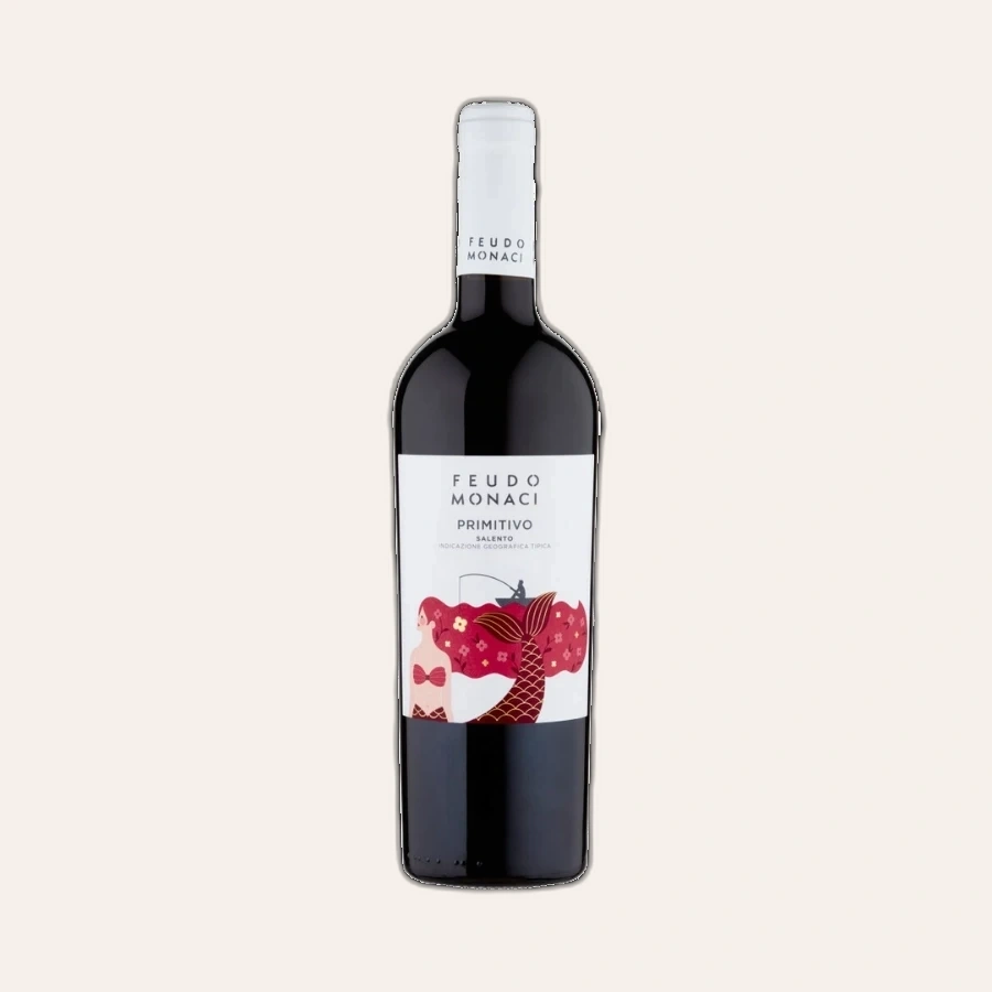 Rượu Vang Đỏ Ý Feudo Monaci Primitivo Puglia IGT