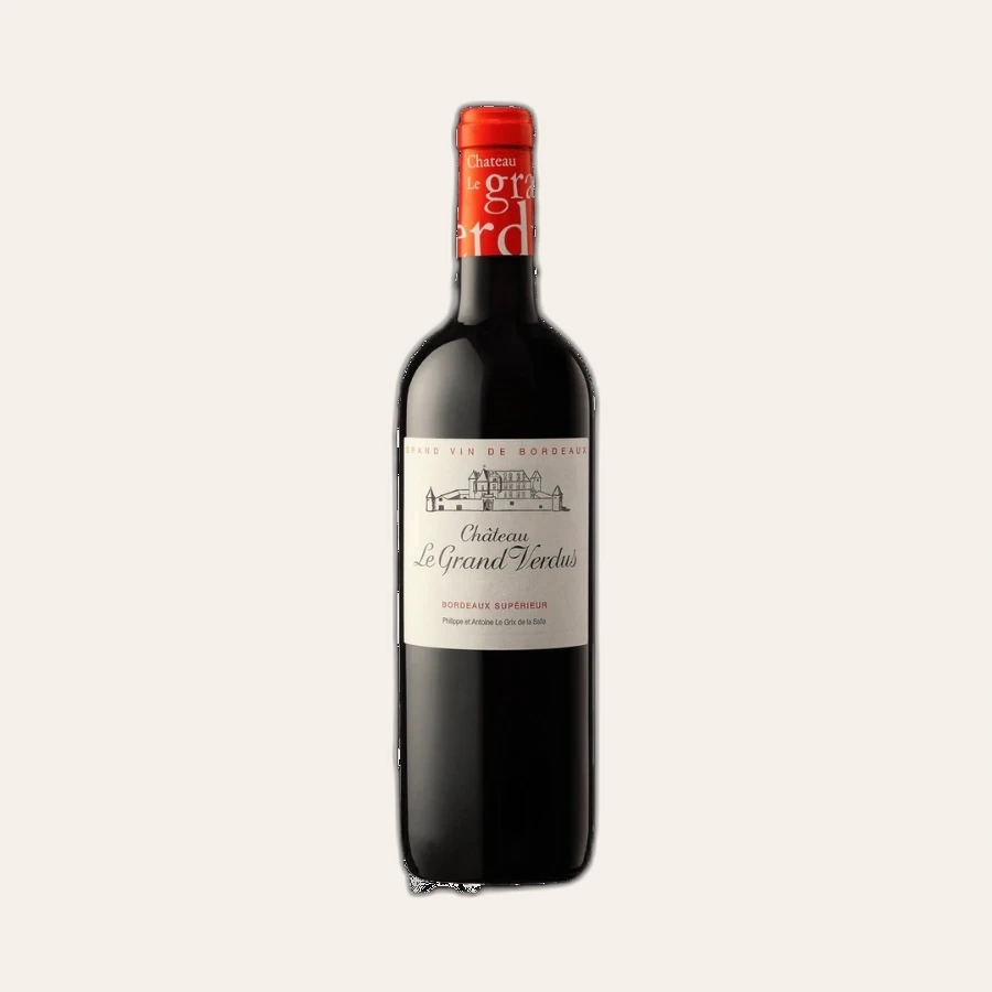 Rượu Vang Trắng Pháp Chateau Le Grand Verdus Bordeaux Blanc 375ml