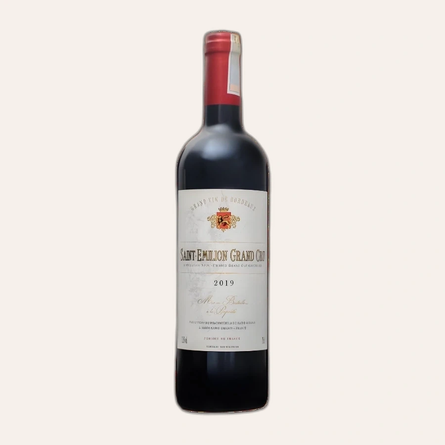 Rượu Vang Đỏ Pháp UDP Angelot Saint Emilion Grand Cru