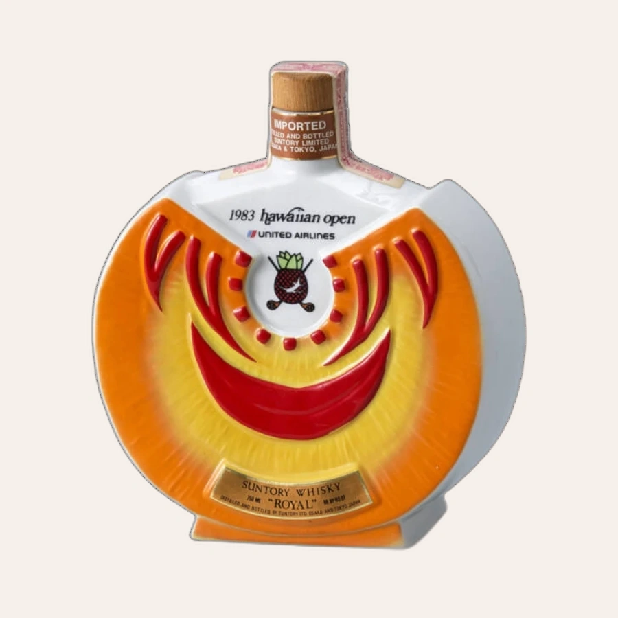 Rượu Whisky Nhật Suntory Royal Hawaiin Open 1983 United Airlines
