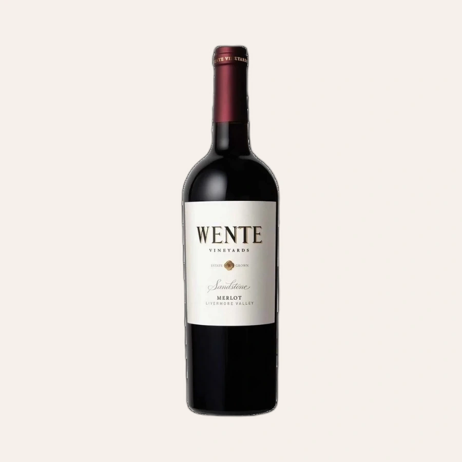 Rượu Vang Đỏ Mỹ Wente Sandstone Merlot