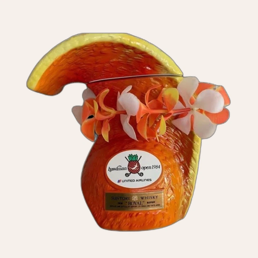 Rượu Whisky Nhật Suntory Royal Hawaiin Open 1984 United Airlines