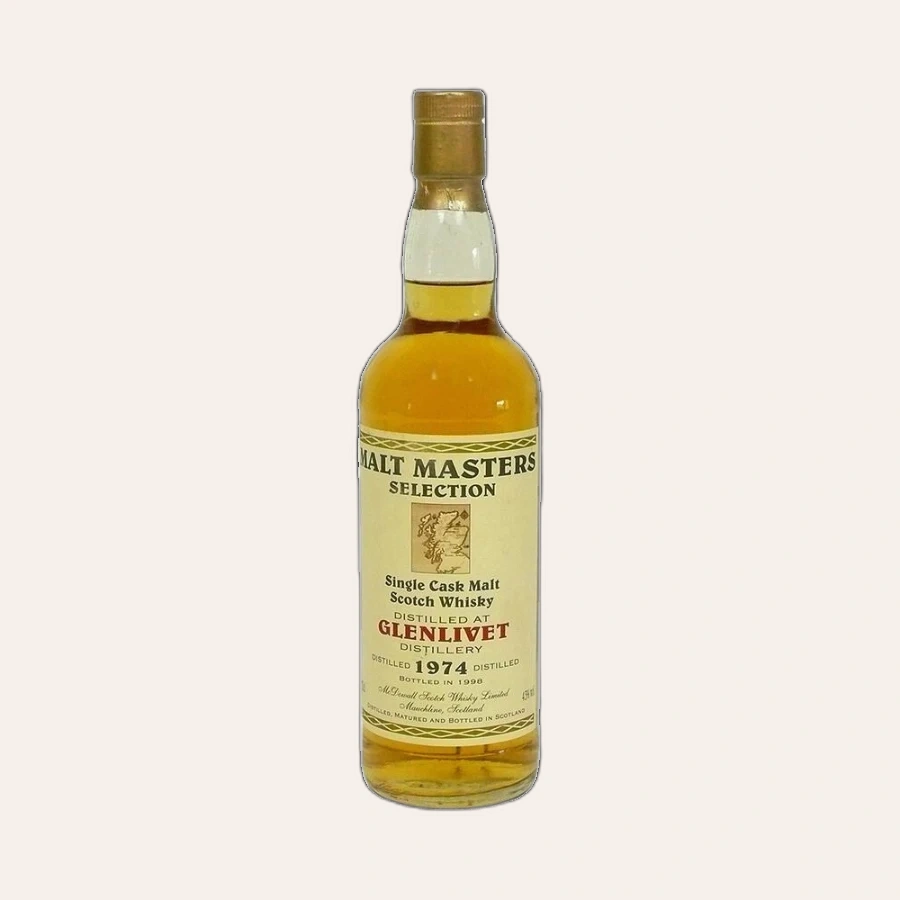 Rượu Whisky Glenlivet 24 Year Old Malt Masters Selection 1974