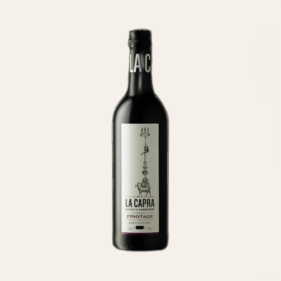 Rượu Vang Đỏ Nam Phi La Capra Pinotage
