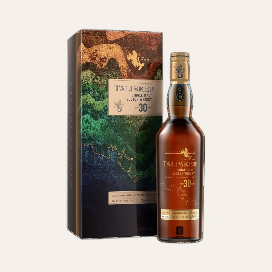 Rượu Whisky Talisker 30 Year Old Mẫu 2