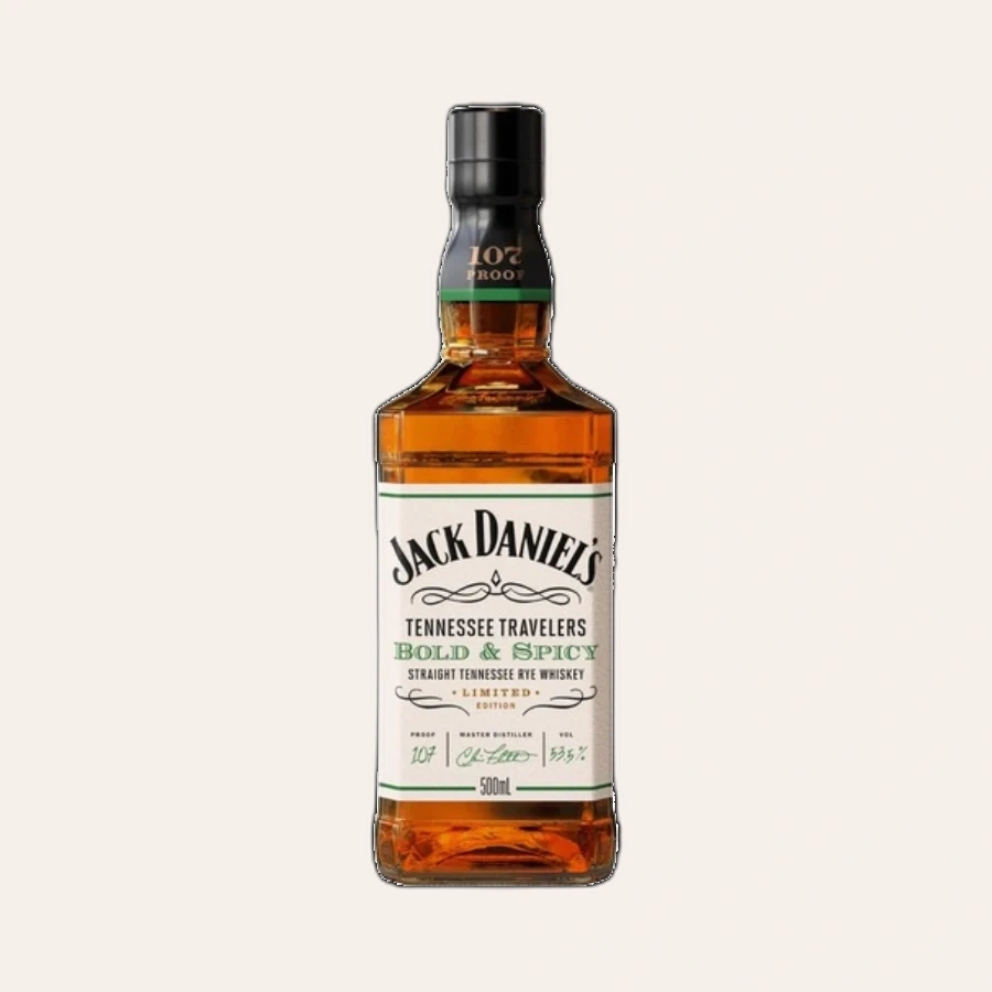 Rượu Whiskey Jack Daniel's Tennessee Travelers - Bold & Spicy 500ml