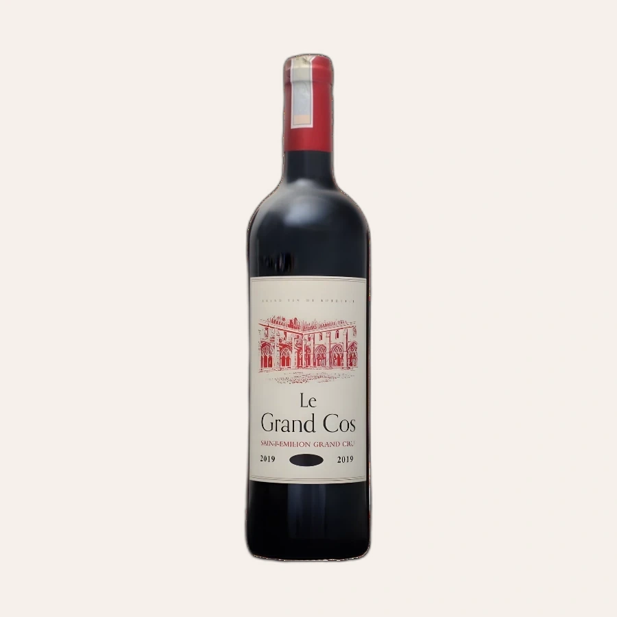 Rượu Vang Đỏ Pháp UDP Les Grand Cos Saint Emilion Grand Cru