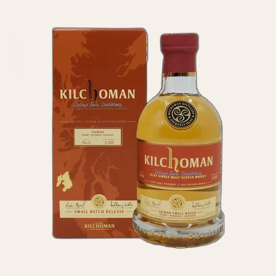 Rượu Whisky Kilchoman Taiwan Small Batch 3