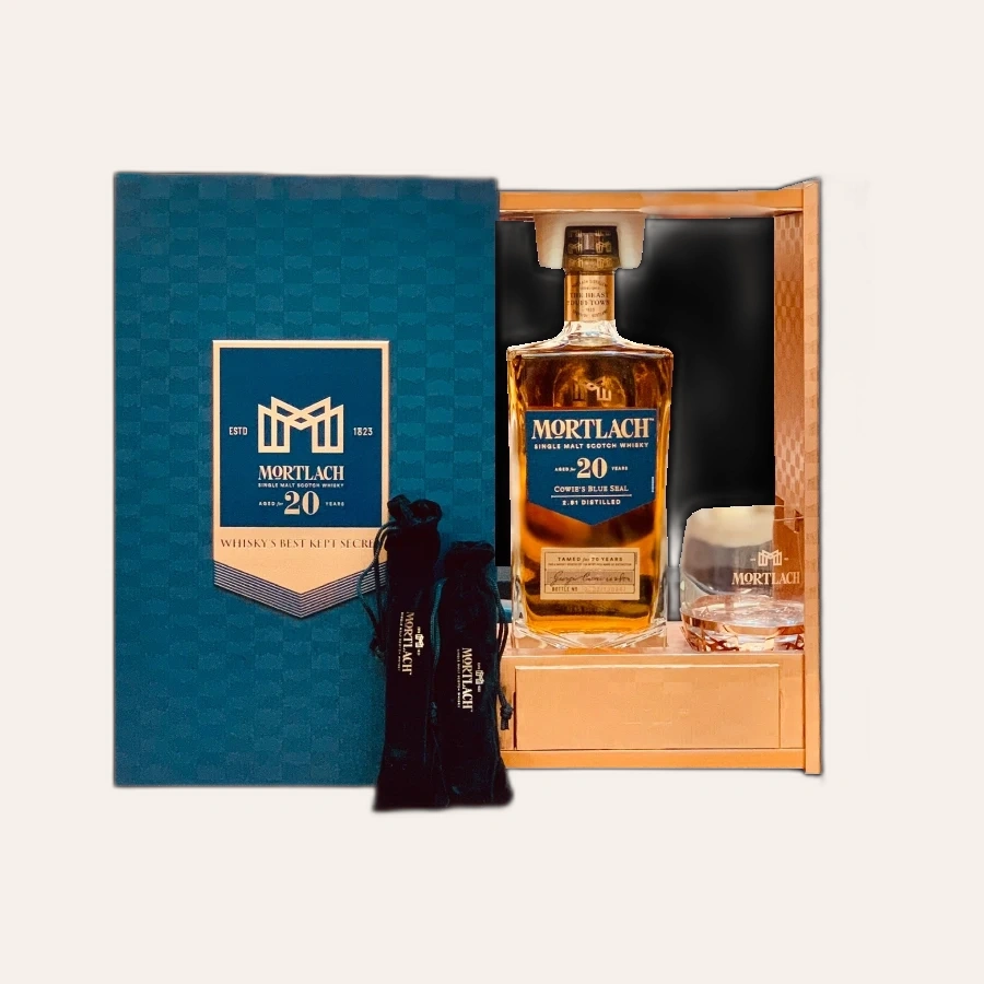 Rượu Whisky Mortlach 20 Year Old Phiên Bản Hộp Quà Tết 2023 - 2024