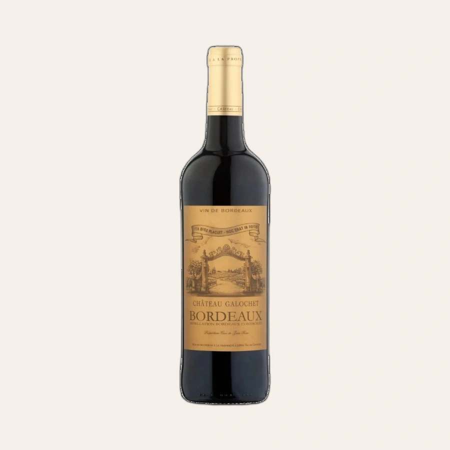 Rượu Vang Đỏ Pháp Chateau Galochet Bordeaux