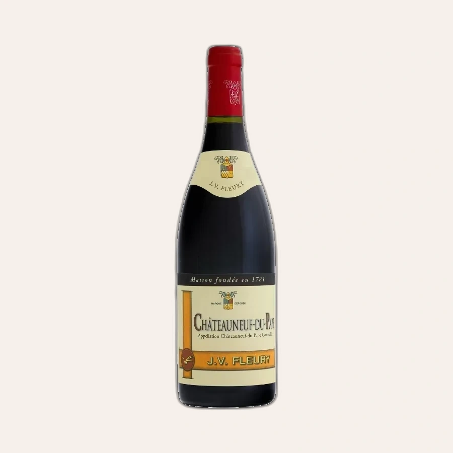 Rượu Vang Đỏ Pháp Vidal Fleury Chateauneuf Du Pape 2017