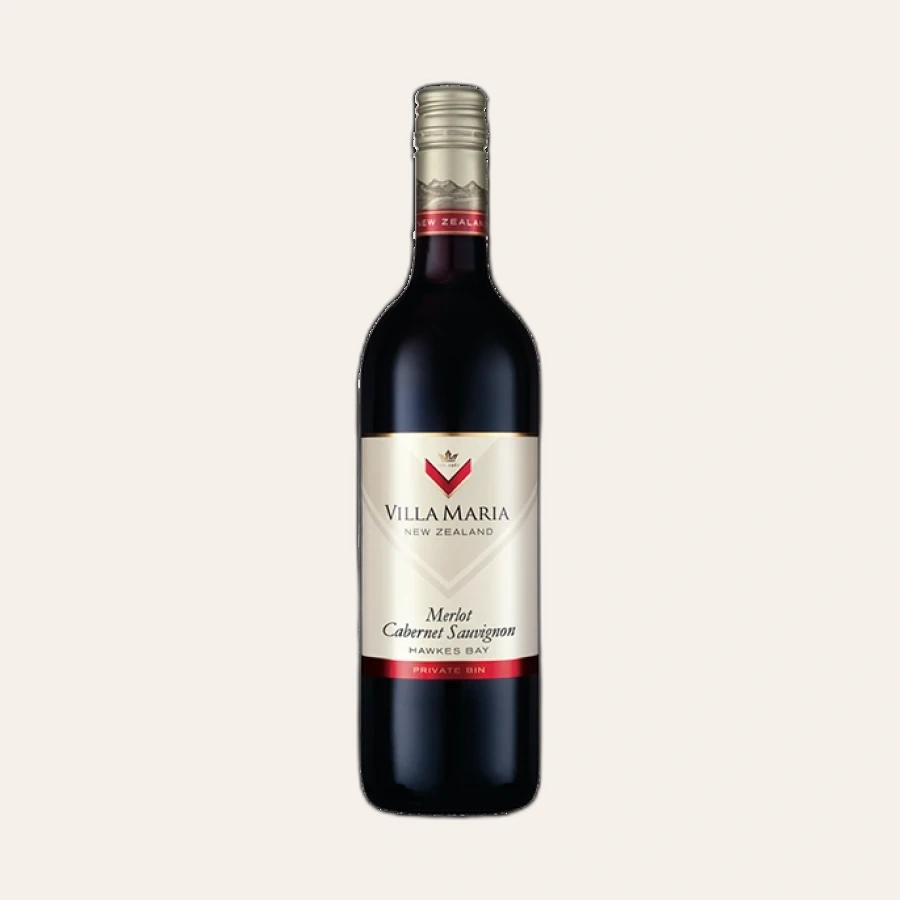 Rượu Vang Đỏ New Zealand Villa Maria Private Bin Cabernet Merlot