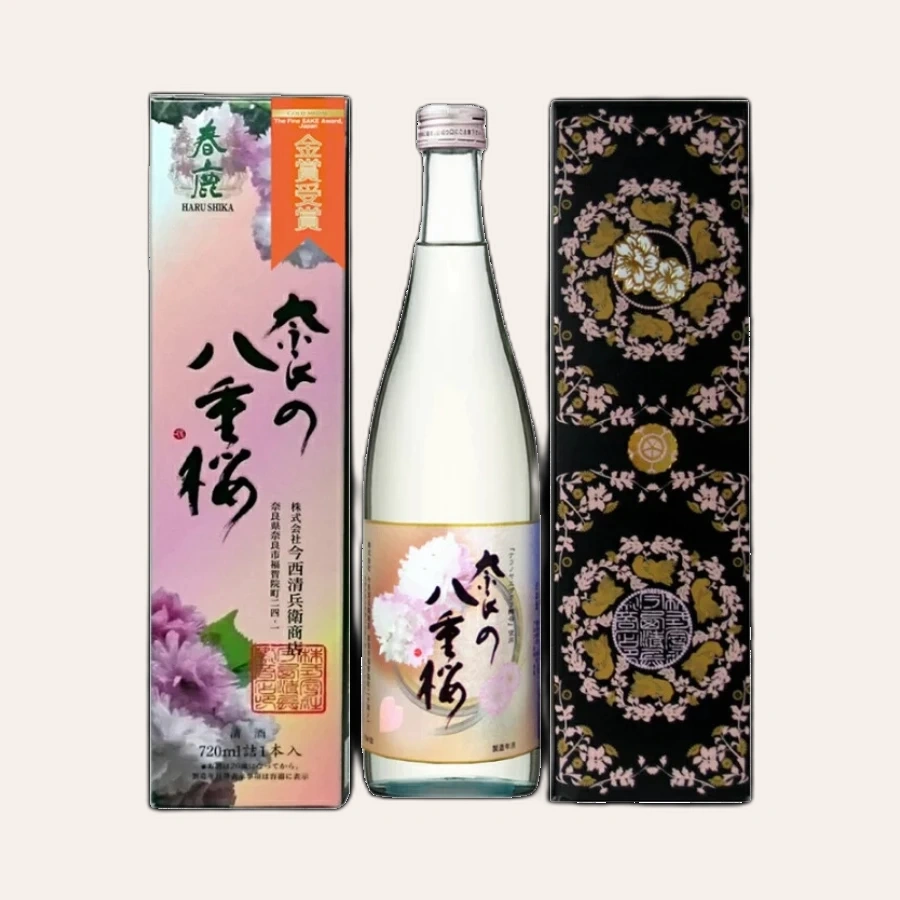 Rượu Sake Nhật Bản Harushika Narano Yaezakura