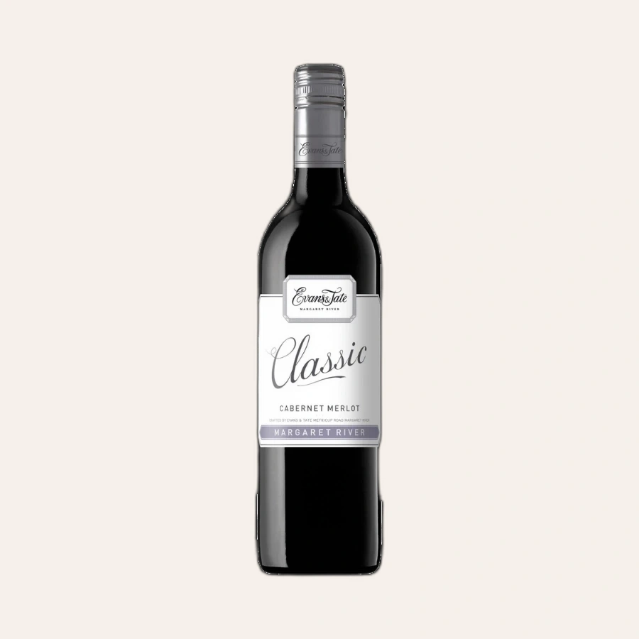 Rượu Vang Đỏ Úc Evans & Tate Classic Cabernet Merlot 2018