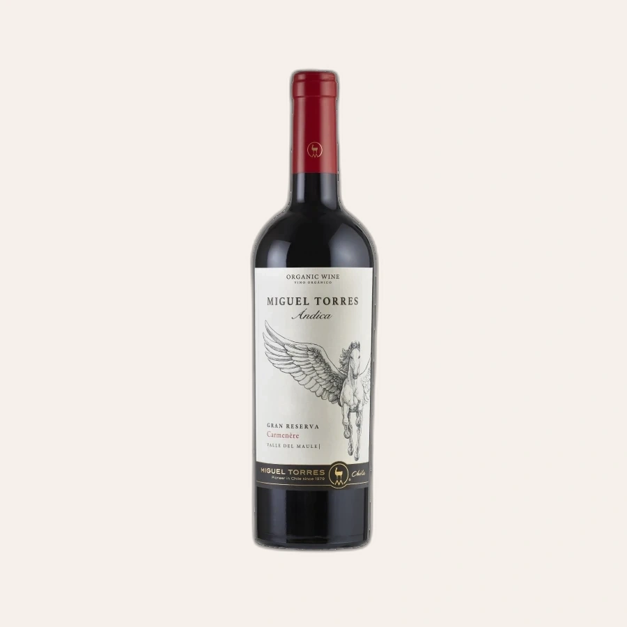 Rượu Vang Đỏ Chile Miguel Torres Andica Gran Reserva Carmenere