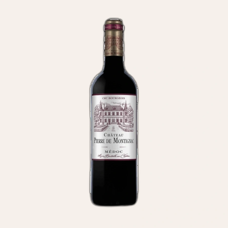 Rượu Vang Đỏ Pháp Chateau Pierre De Montignac Medoc Cru Bourgeois