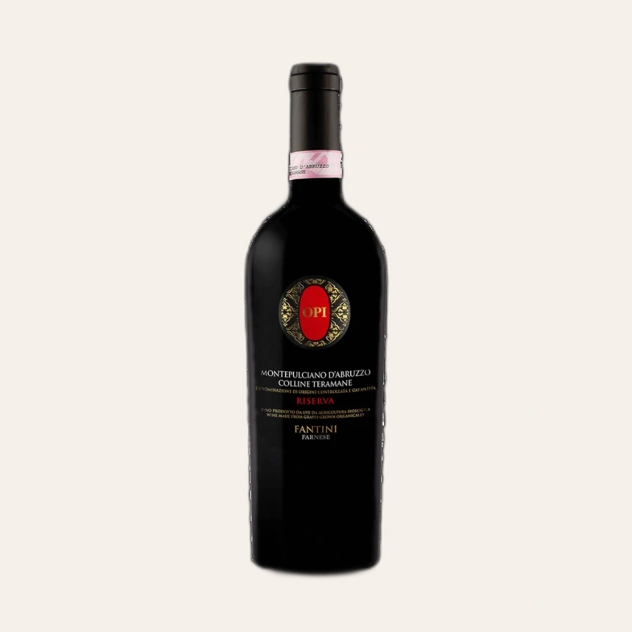 Rượu Vang Đỏ Ý Fantini OPI Montepulciano d'Abruzzo Colline Teramane DOCG Riserva 2016