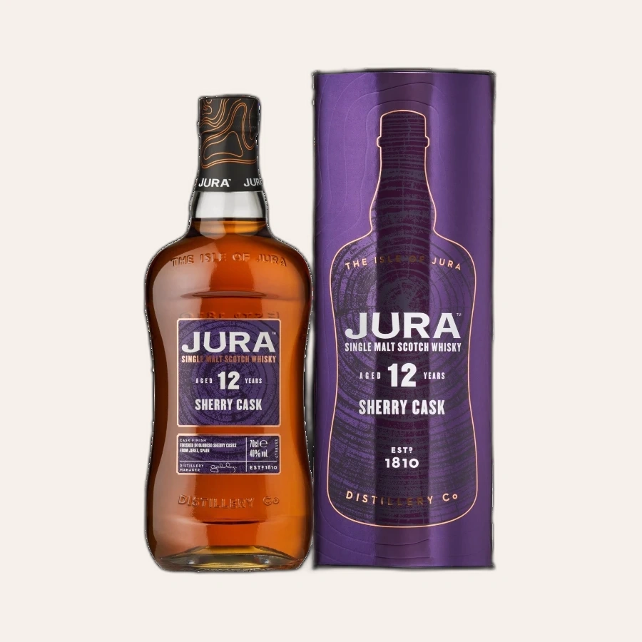 Rượu Whisky Jura 12 Year Old Sherry Cask