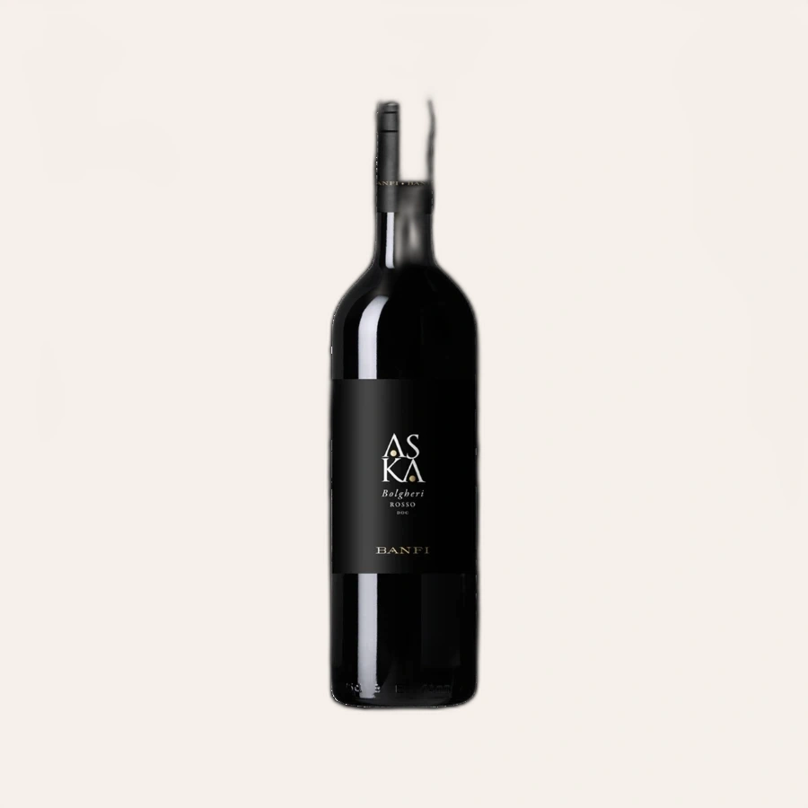 Rượu Vang Đỏ Ý Banfi Aska Bolgheri Rosso
