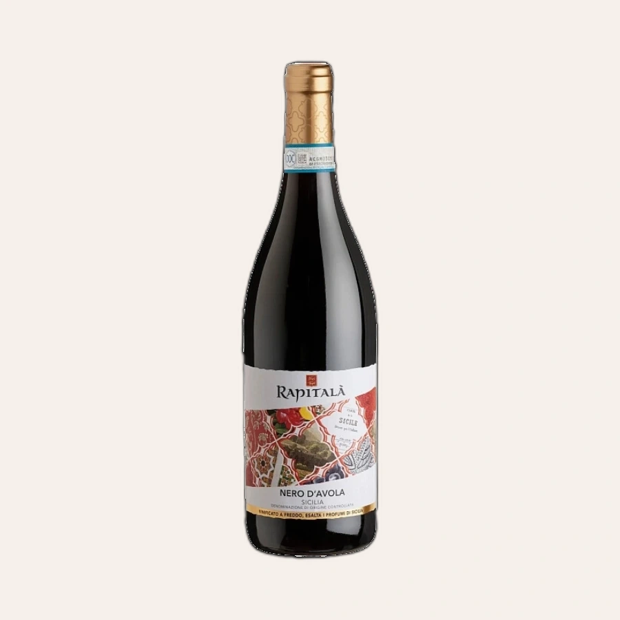 Rượu Vang Đỏ Ý Tenuta Rapitala Syrah Sicily DOC