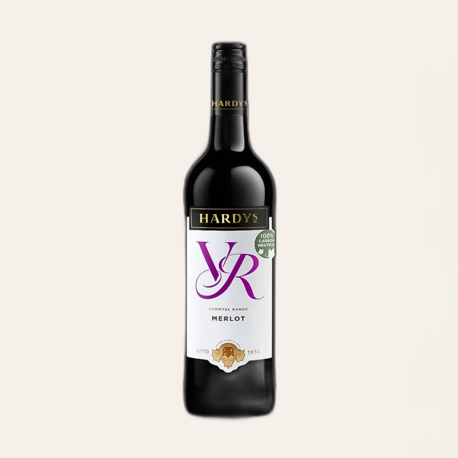 Rượu Vang Đỏ Úc Varietal Range Merlot By Hardys