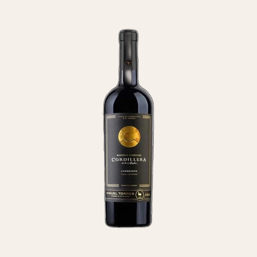 Rượu Vang Đỏ Chile Miguel Torres Cordillera Reserva Especial Carmenere