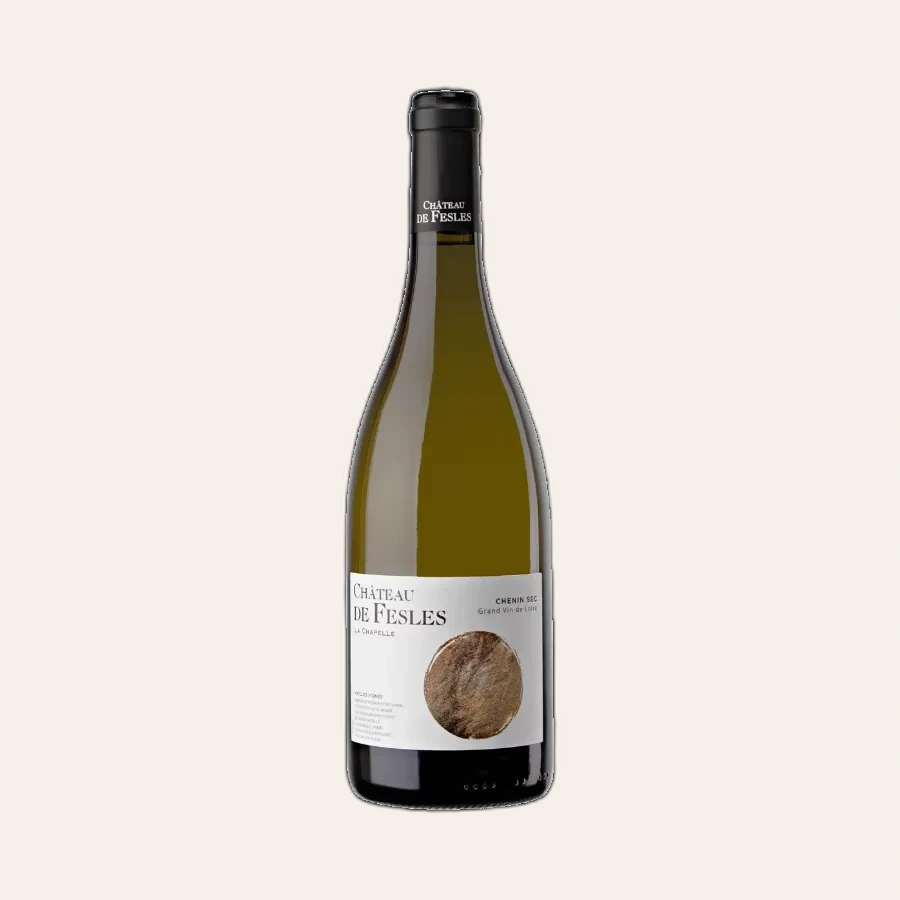 Rươu Vang Trắng Pháp Chateau De Fesles La Chapelle Chenin Blanc 2019